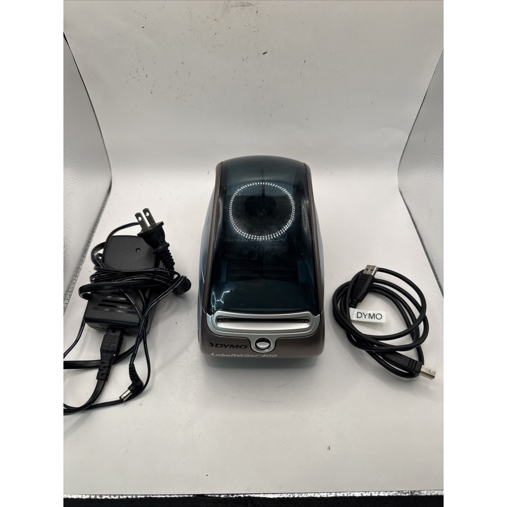 Dymo 400 Thermal Label Printer with AC Adapter and USB Cable 93089 Very Clean